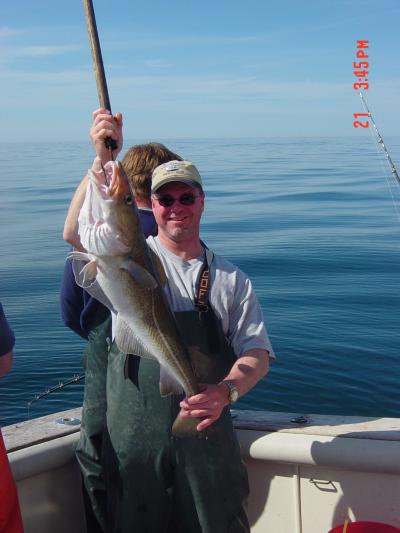 George with a keeper